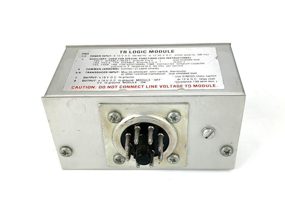 Micro Switch Logic Module TR3-4 MISSING A KNOB