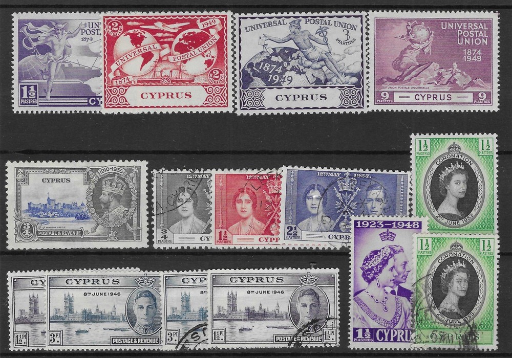 Cyprus 1937-53 Omnibus Selection Mint & Used