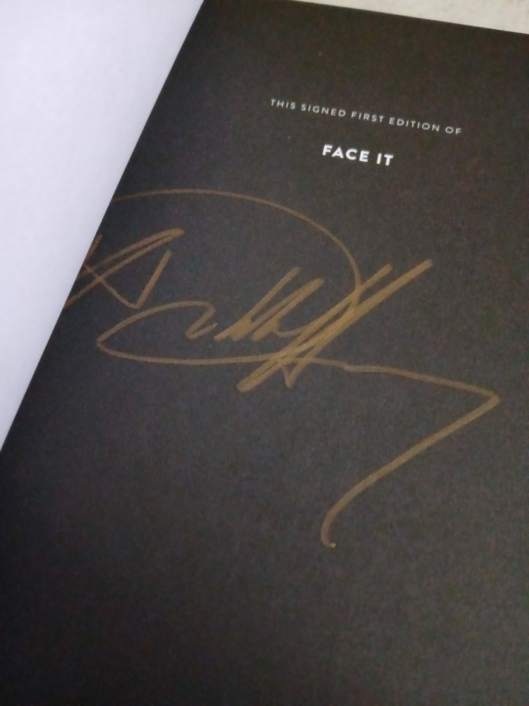 Publisher Signed - DEBBIE HARRY - FACE IT