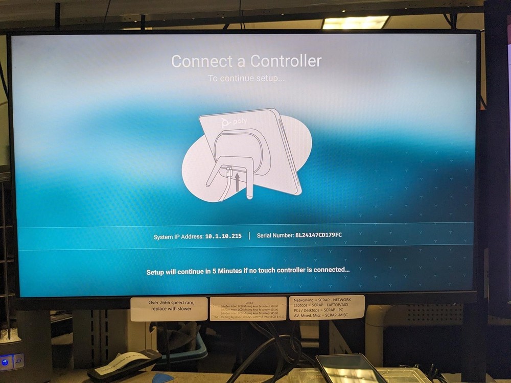 POLY STUDIO X30 ALL-IN-ONE VIDEO BAR W/ TC8 TOUCH CONTROLLER