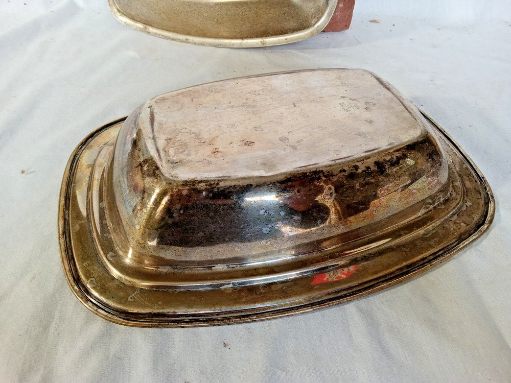 Covered Serving Dish Gotham Silverplate FREE SHIPPING