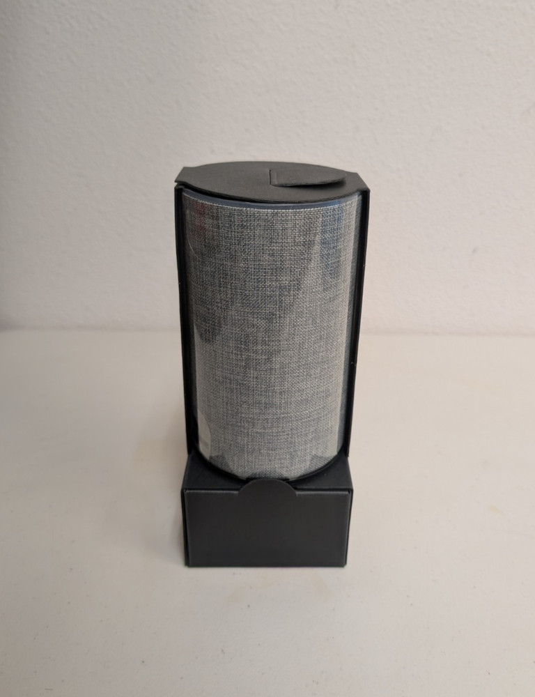 Amazon Echo (2nd Gen) Smart Speaker Heather Gray Open Box New Sealed