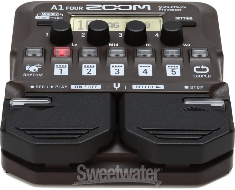 Zoom A1 Four Acoustic Instrument Multi-Effect Processor