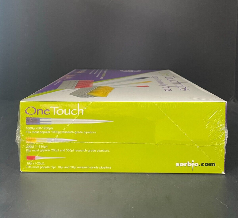 Sorenson One Touch Pipette Tips 200 ul 20 Racks with 96 Tips Each
