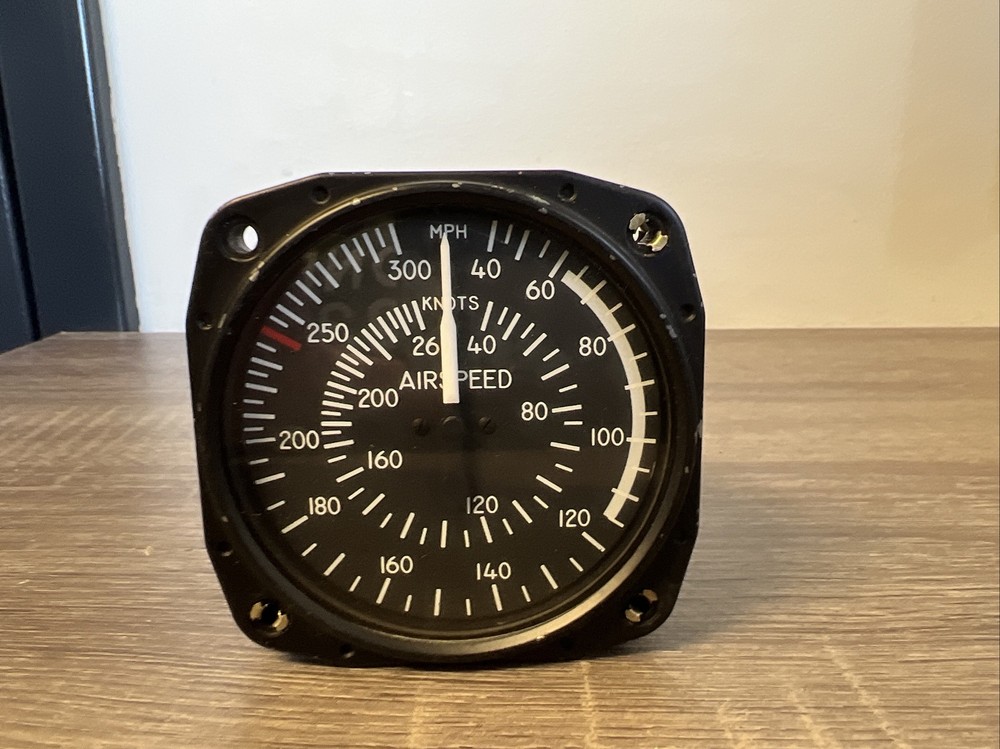 United Instruments Inc. Airspeed Indicator P/N: 8030