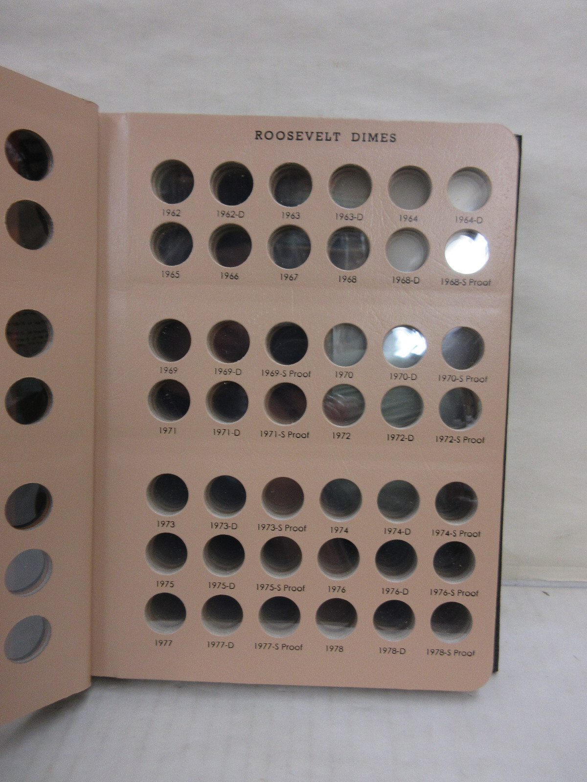 Dansco Coin Album #8125 Roosevelt Dimes 1946-Date w/ Proof Issues NEW SEALED