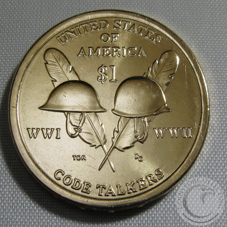 2016-D BU SACAGAWEA DOLLARS CODE TALKERS OF A MINT SET