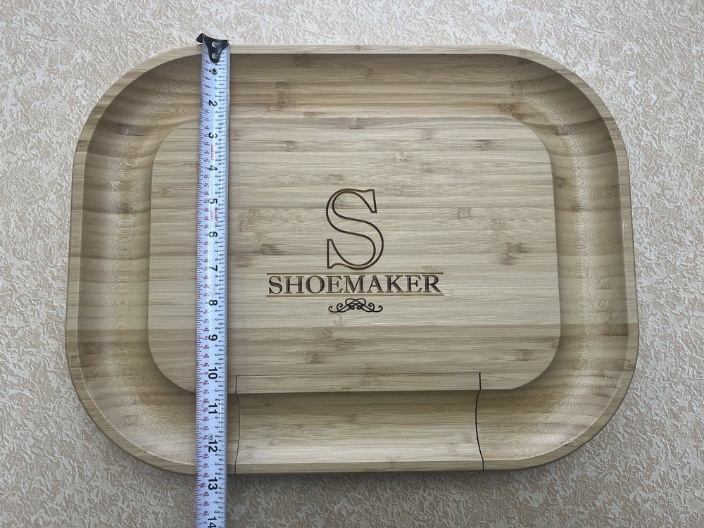 Shoemaker Personalized Charcuterie Board
