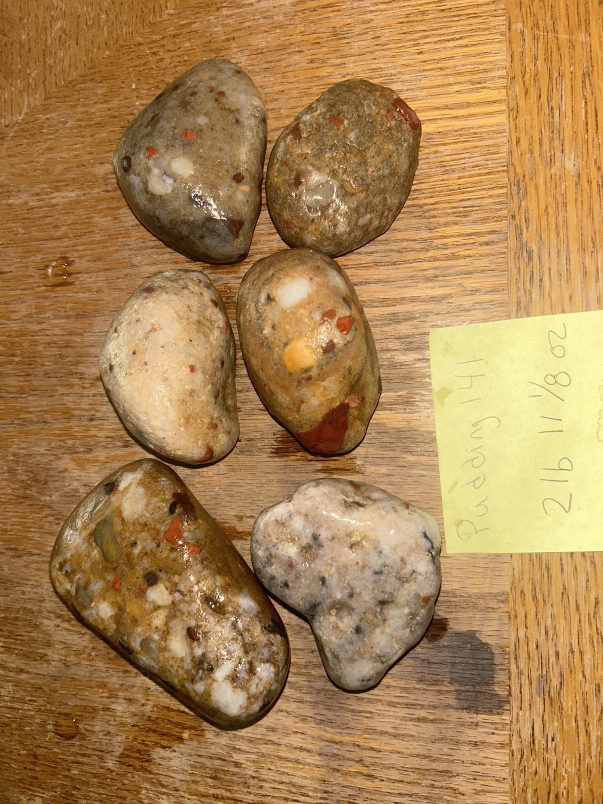 Pudding Stones From Upper Michigan