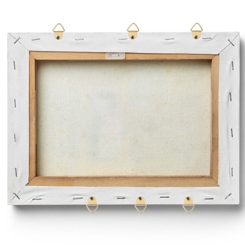 100Sets Triangle Frame Hangers Photo Hooks with Screws for Easy Wall Mounting