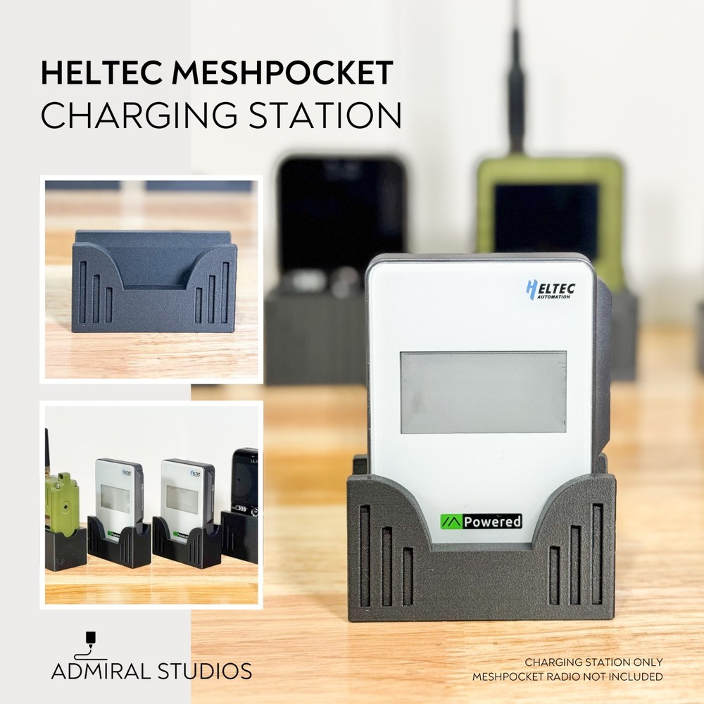 Meshtastic Heltec MeshPocket Radio Charging Dock