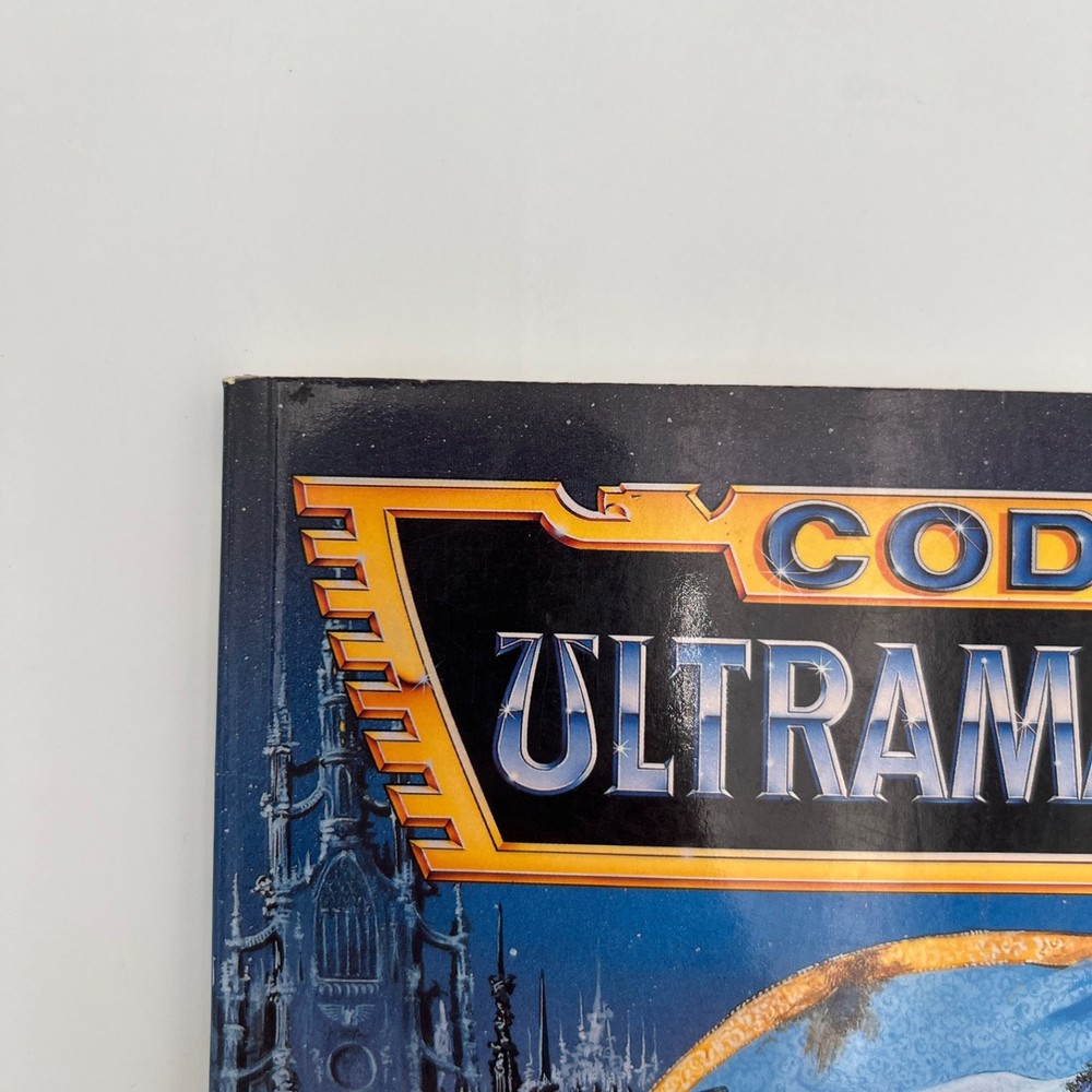 Warhammer 40K Codex Ultramarines 2nd Edition 1995 Games Workshop Softcover VG