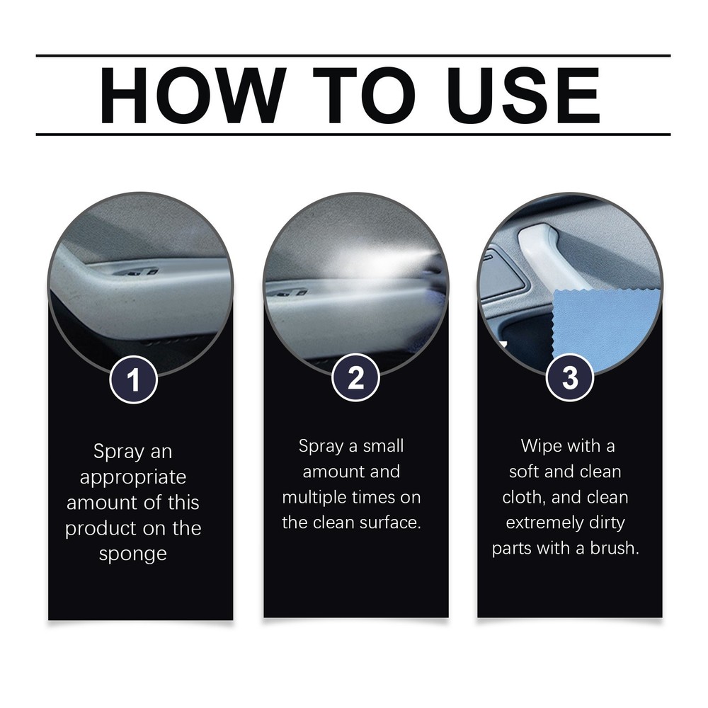 Car interior cleaner for car cleaning