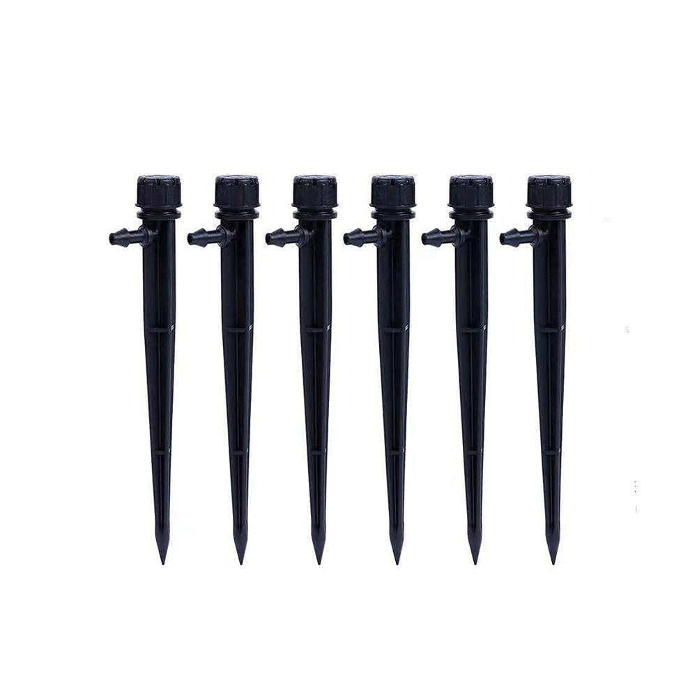 60 Pcs Drip Irrigation Emitters 360 Degree Adjustable Water Flow Drip Emitters
