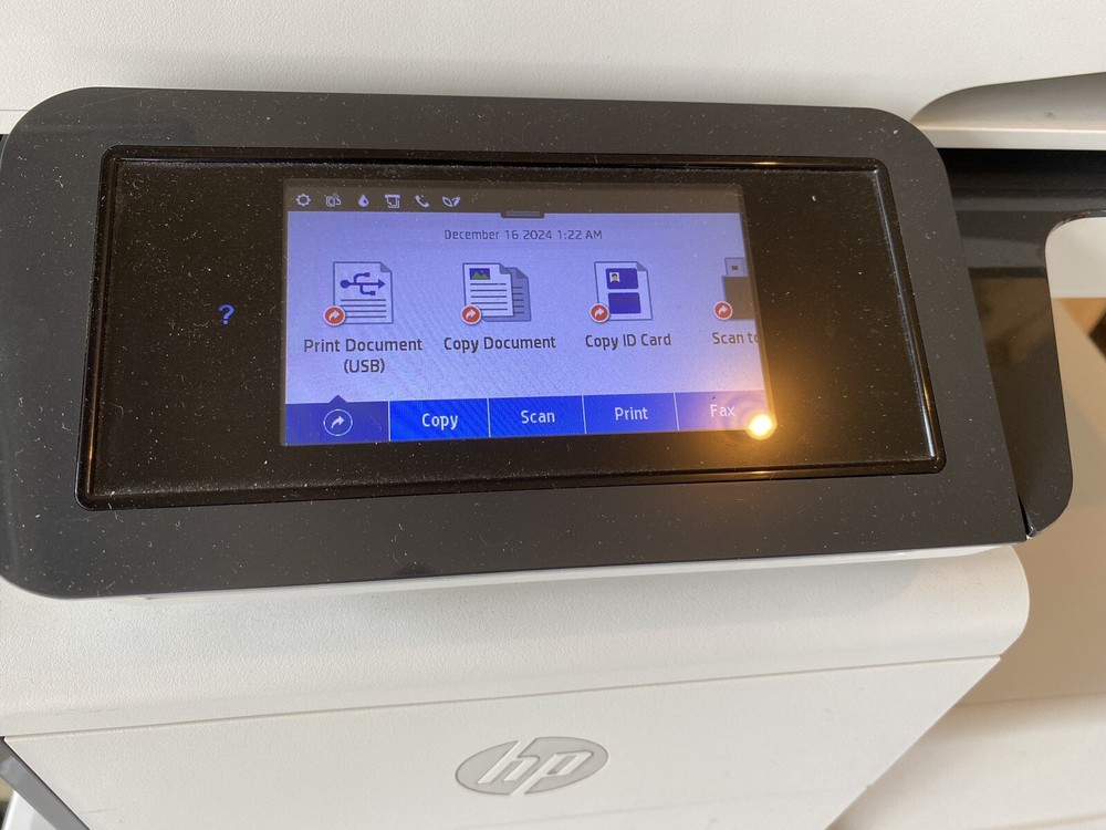 HP PageWide MFP 377DW Display Touchscreen Genuine Used Tested!