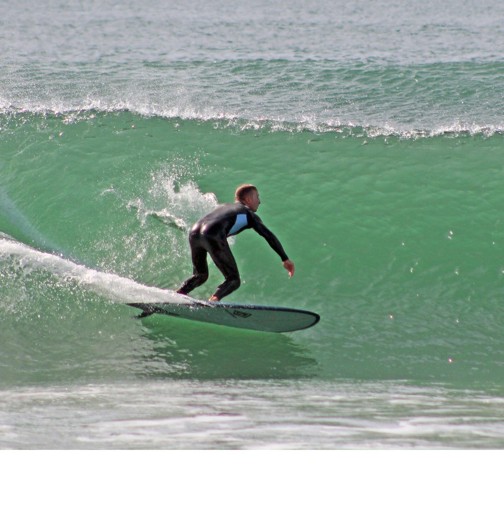 6'6" Retro Egg Surfboard - SeaWeed (P44)