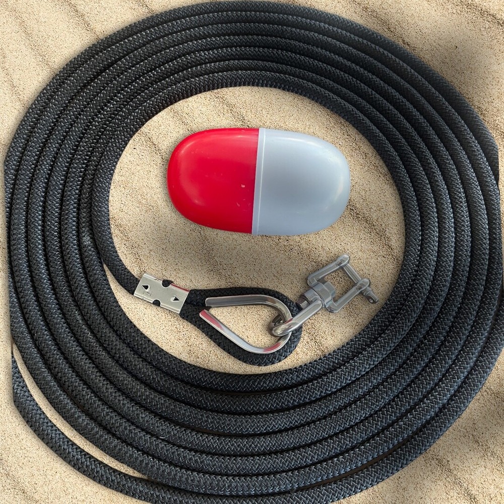 25' Boat Anchor Shock Cord Solution