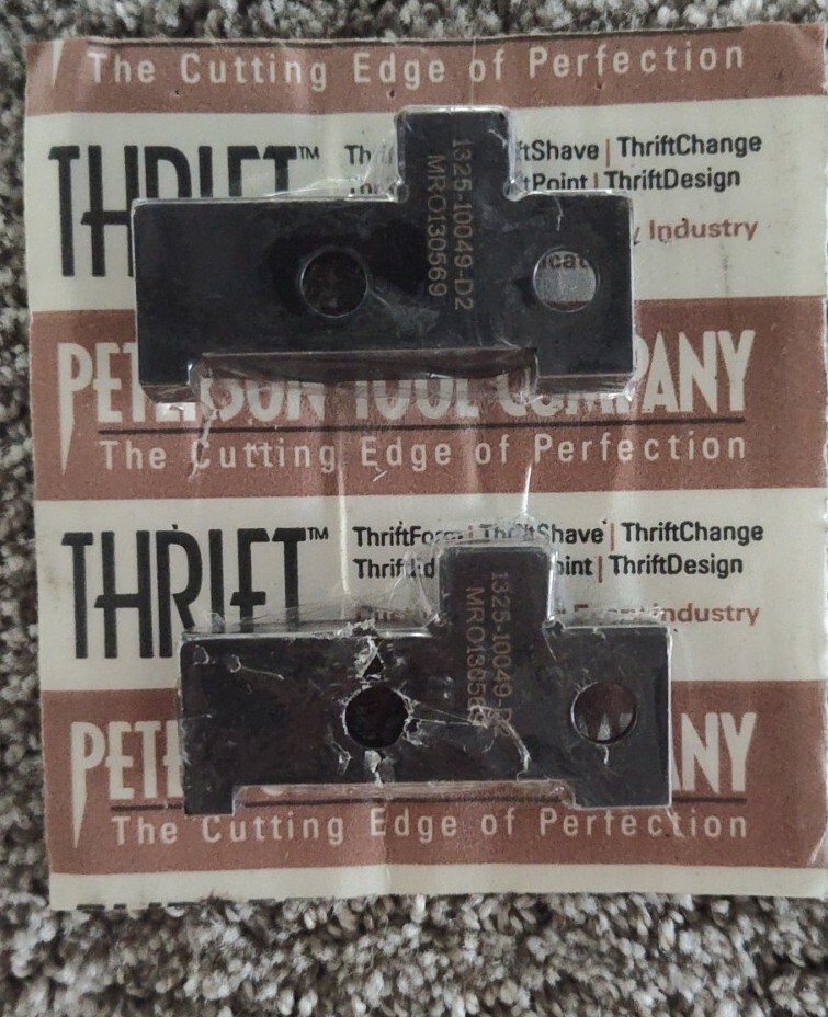 PETERSON TOOL CO. MR0130569 2 PIECES