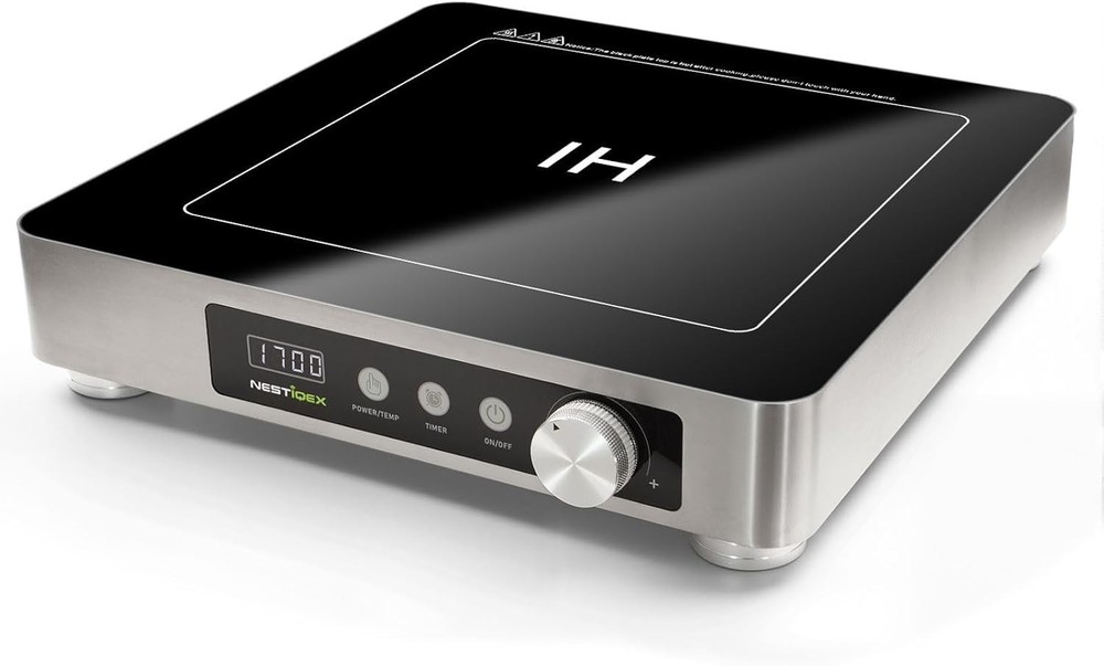 Mini Induction Cooktop 700W 120V Portable Single Induction Burner – Compact