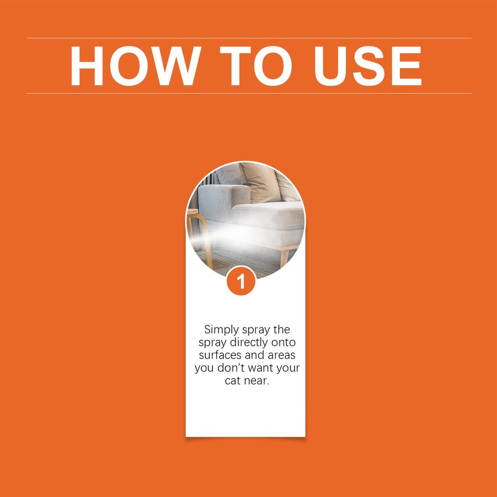 Cat Scratch Spray Keep Off Cat Spray 100ml Spray To Keep Cats From Efficient