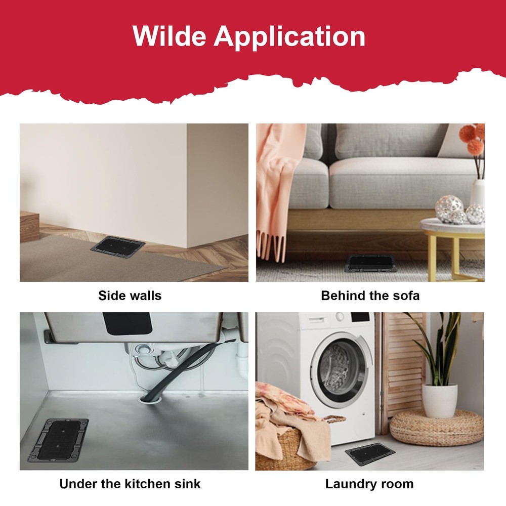 Glue Mouse Traps Indoor for Home -12 Pack Stick