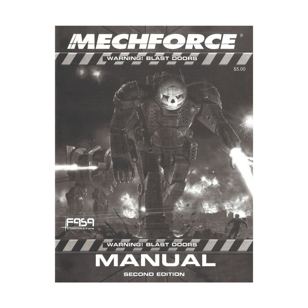 FASA MechForce Mag MechForce Manual (2nd Ed) VG+