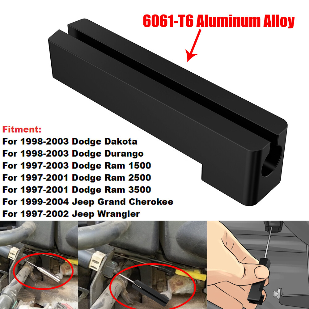 Billet Throttle Kickdown Cable Replace End For 98-03 Dodge Ram 1500 2500 Durango