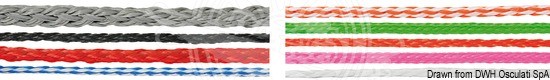 Osculati Levilene braid black 16 mm
