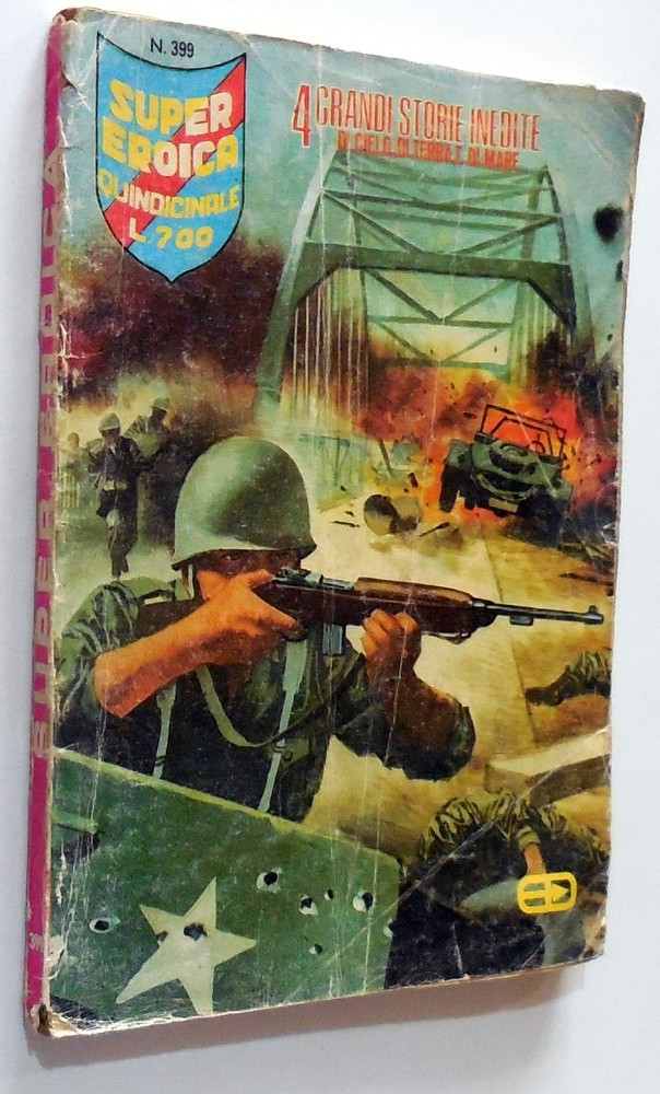 DARDO COMIC SUPER HEROIC WAR N.399 1982