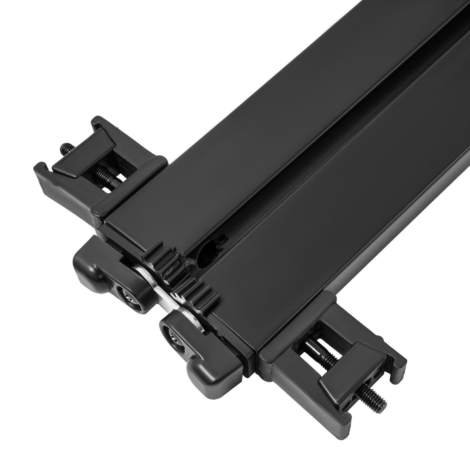 48"x25" White Black DJ Event Facade Scrim Metal Frame Booth With Travel Bag Case