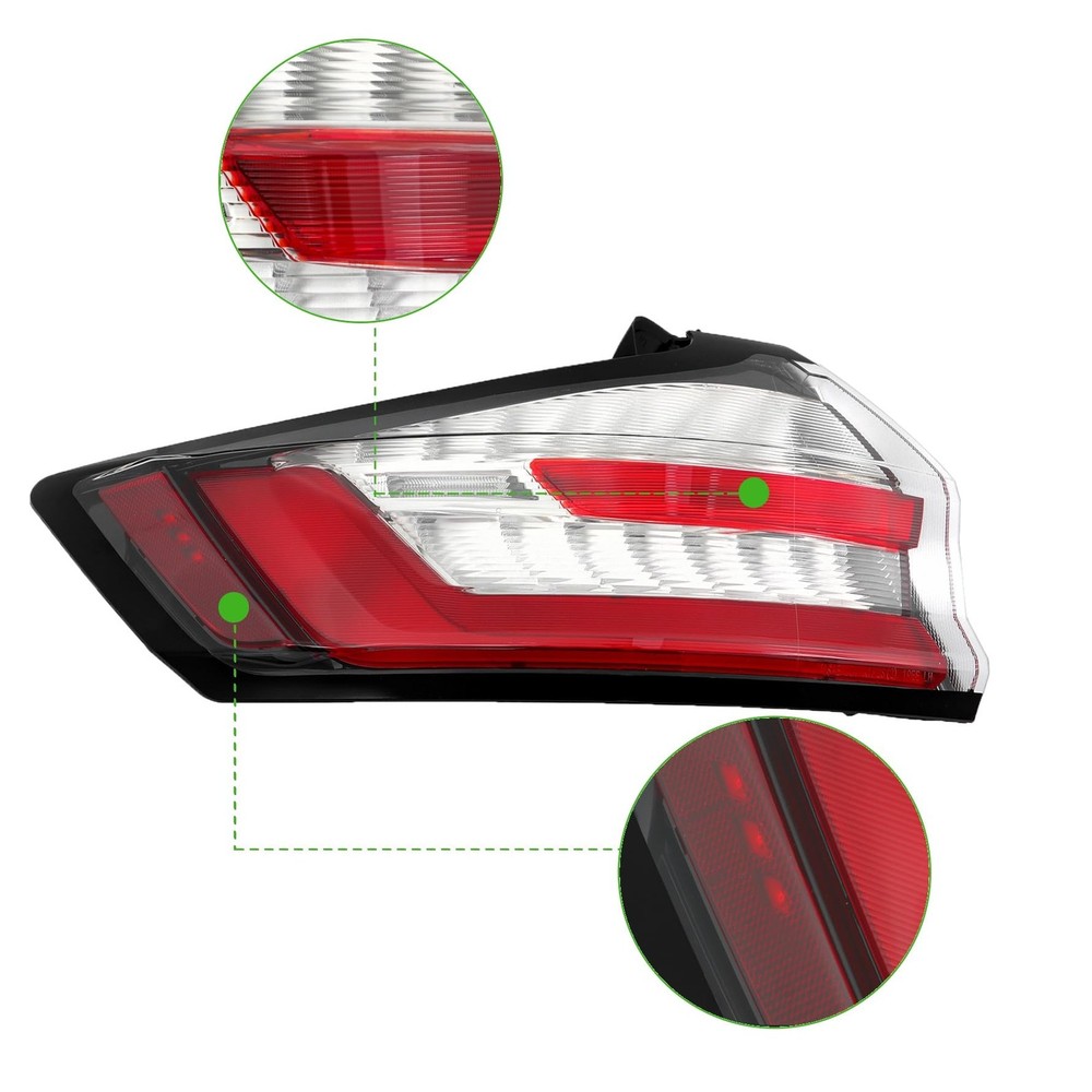 Outer Tail Lights Assembly Left Right for Edge 2019-2023