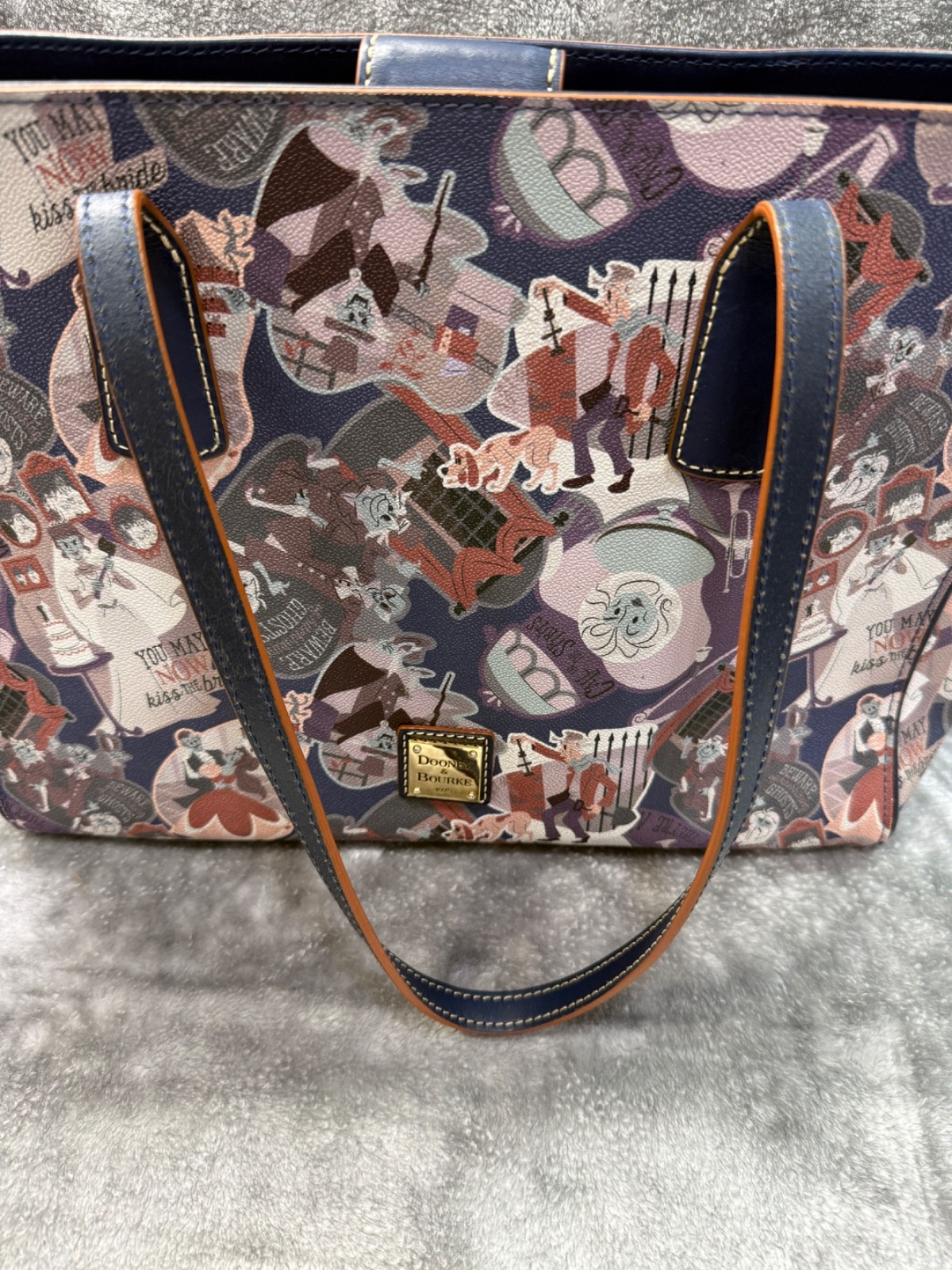 Disney Dooney & Bourke Large Haunted Mansion Tote – Ghost Bride Collector Purse