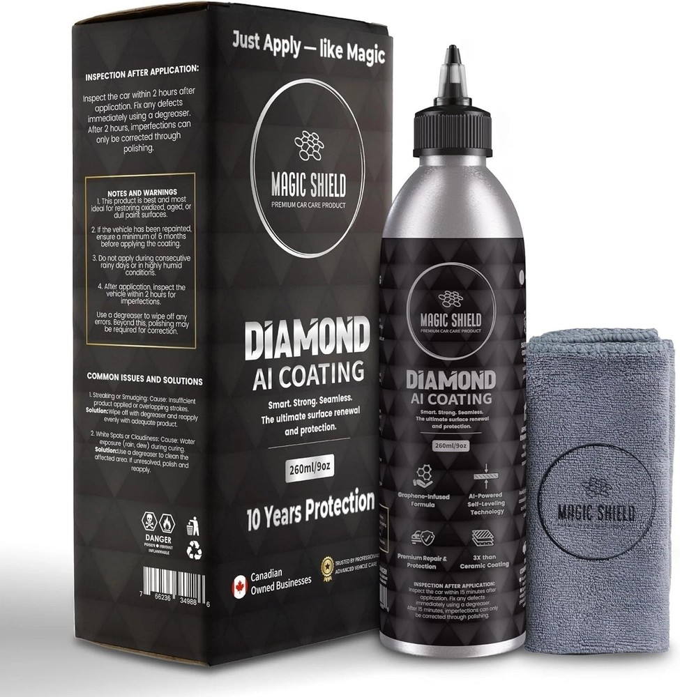 Graphene Car Coating | Self-Leveling Tech | 10Yr Protection