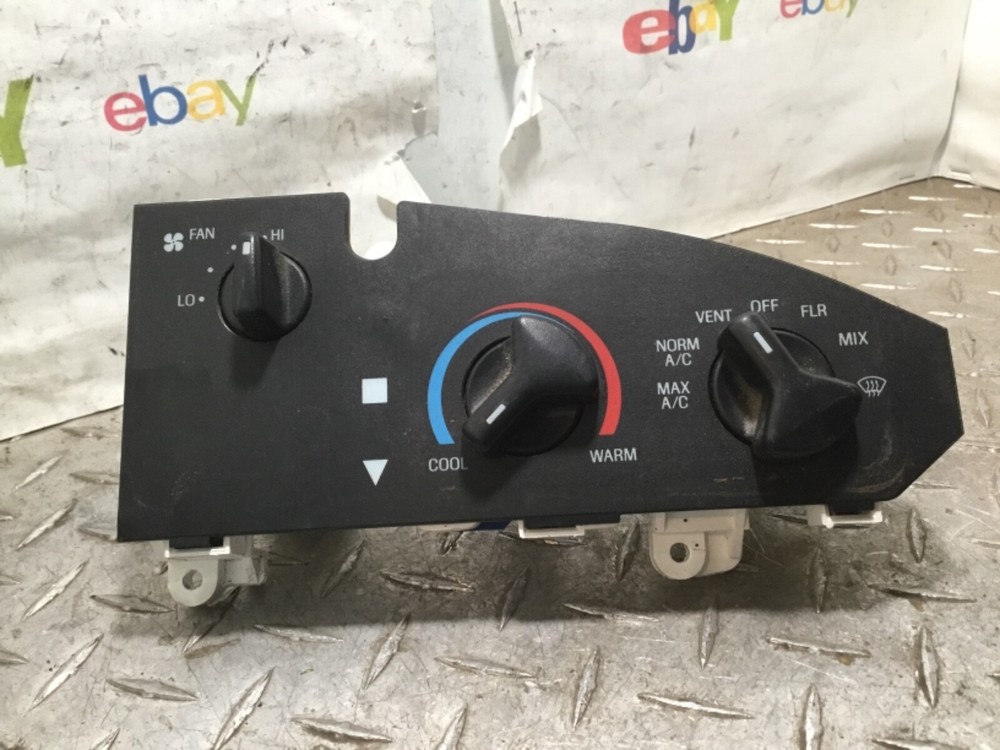 12 FORD VAN 3500 SUPER DUTY TEMPERATURE AC CLIMATE CONTROL PANEL