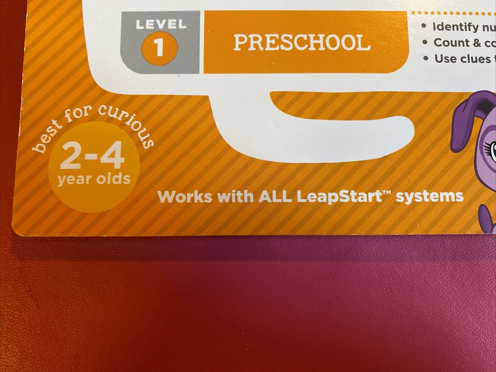 NEW LeapFrog Leap Start Preschool book — SCOUT & FRIENDS MATH PROBLEM SOLVING