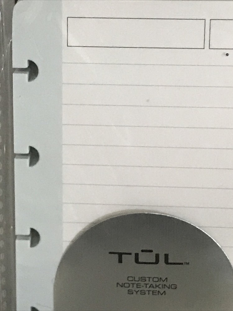 TUL Discbound Custom Note-Taking System Task Pad 50 Sheets, 5.5" x 4"