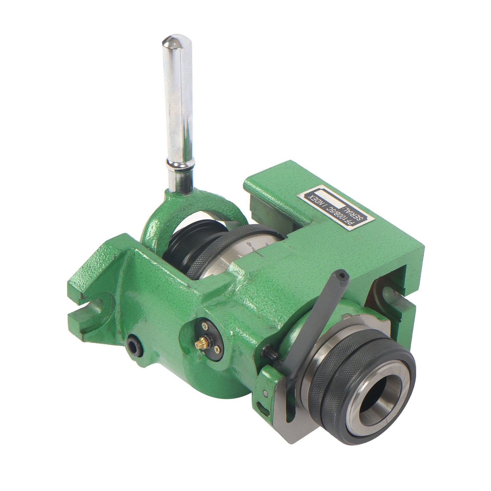 Vertical Horizontal 5C Collet Spin Index Fixture Milling .0004" Spindle Thread