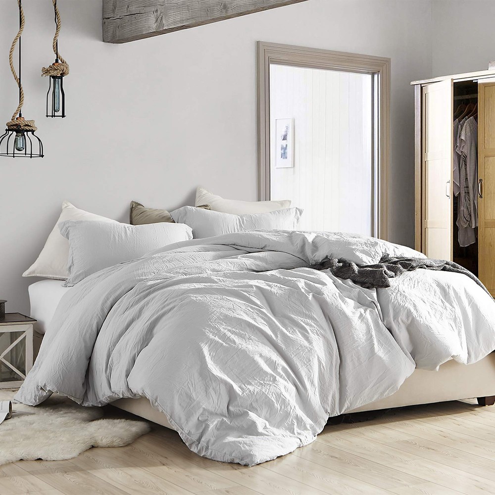 Byourbed Natural Loft Oversized Queen Comforter Set - Glacier Gray