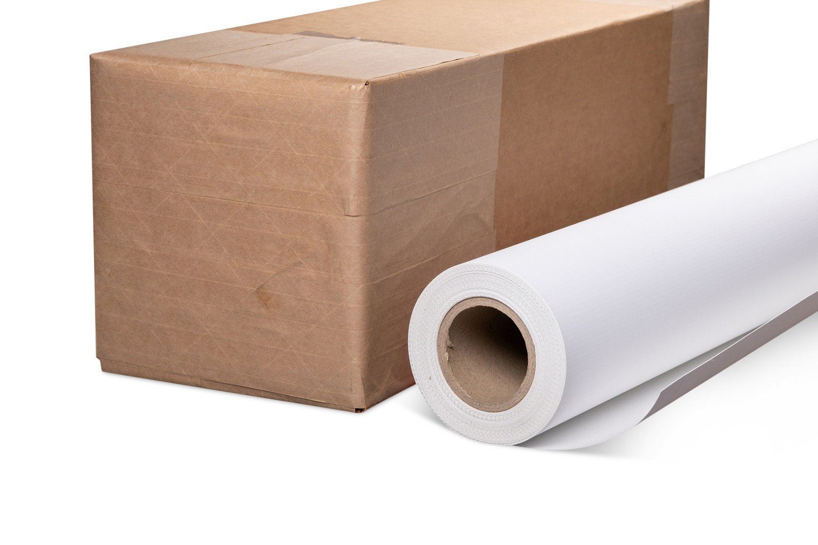 Banner Matte White Heavy Outdoor Strength Scrim Aqueous Inkjet Dye Pigment Roll