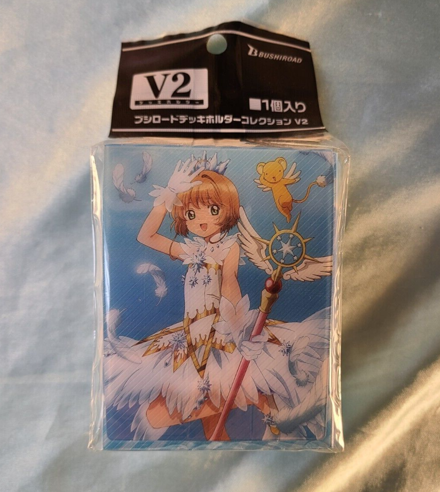 Bushiroad Card Captor Sakura, Clear Import Deck Box *New/Sealed*