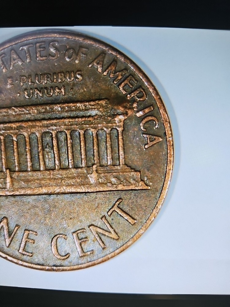 RARE 1971 “D” Lincoln Memorial Penny Error
