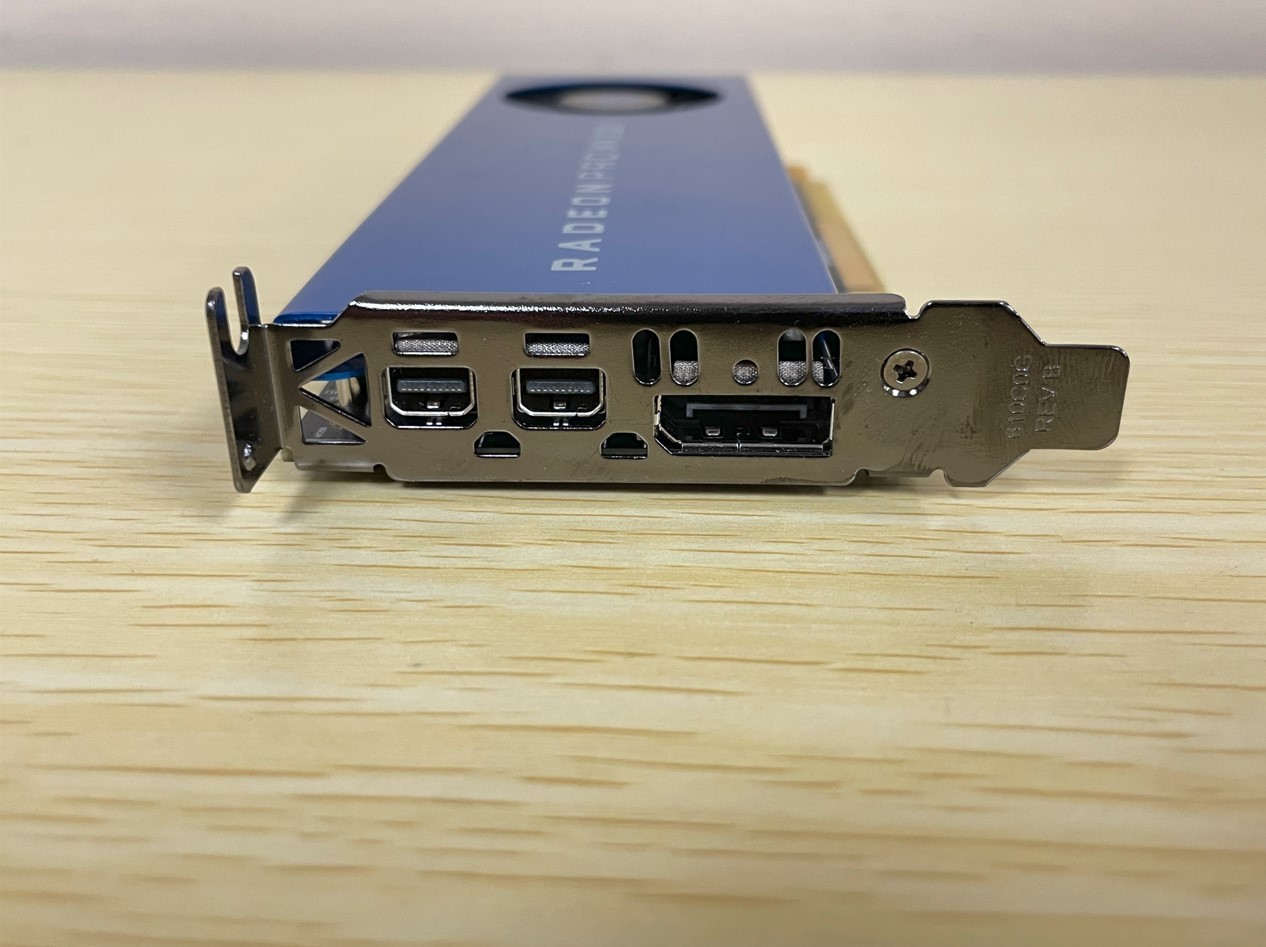 AMD Radeon Pro WX3100 4GB PCI-E Dual M.D.Port/D.Port Video Card Half Height