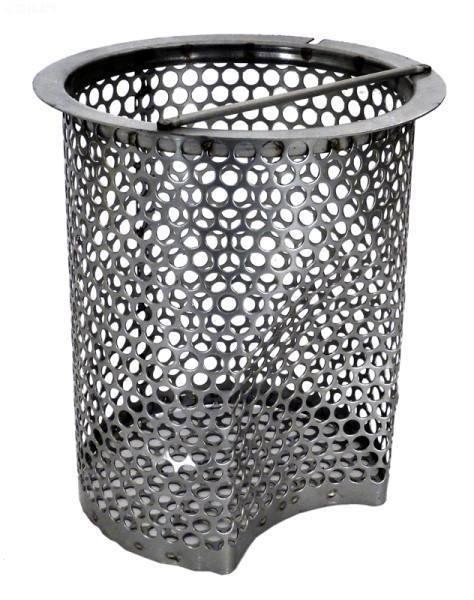 Basket, s/s strainer, 3 full
