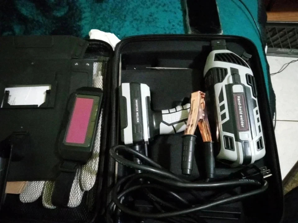 Saker Portable Electric Welding Machine,110V Portable Welder Handheld with IG