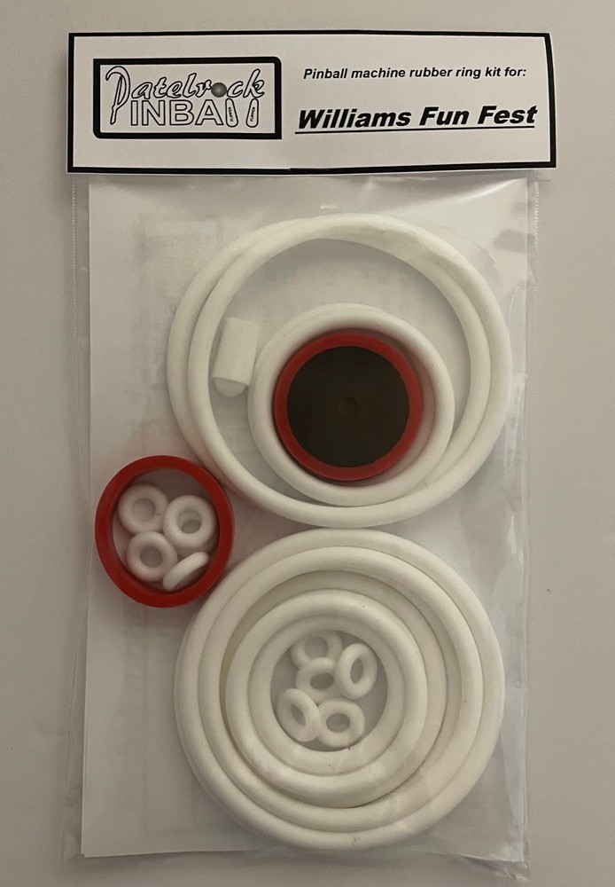 1973 Williams Fun Fest Pinball Machine Rubber Ring Kit
