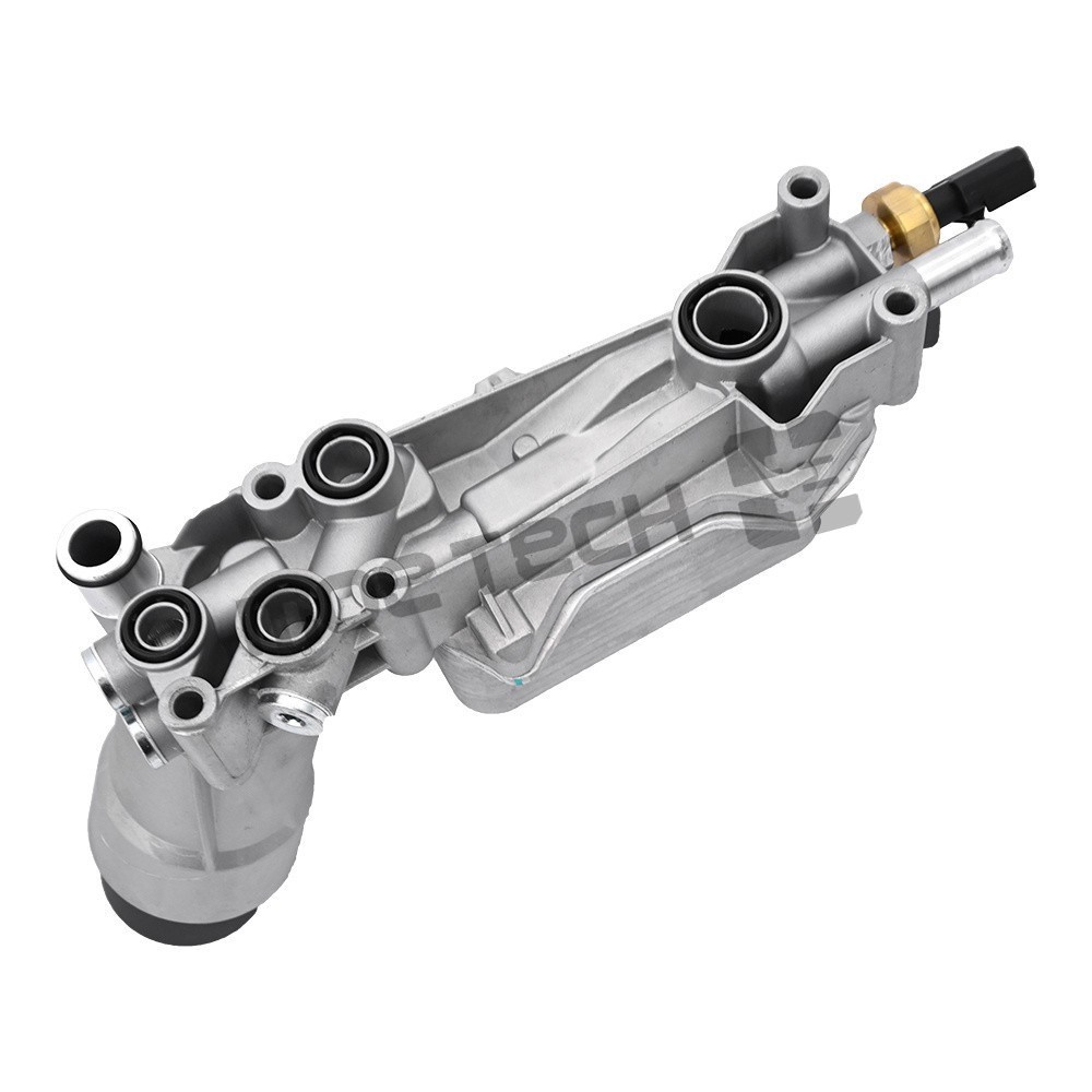 Aluminum Engine Oil Cooler Filter Housing Fit 11-16 Chrysler Dodge Jeep Ram 3.6L