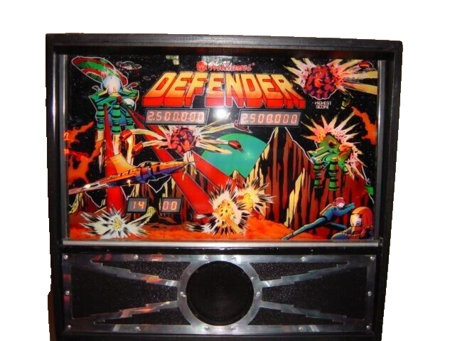 Williams Defender Pinball Instruction Booklet