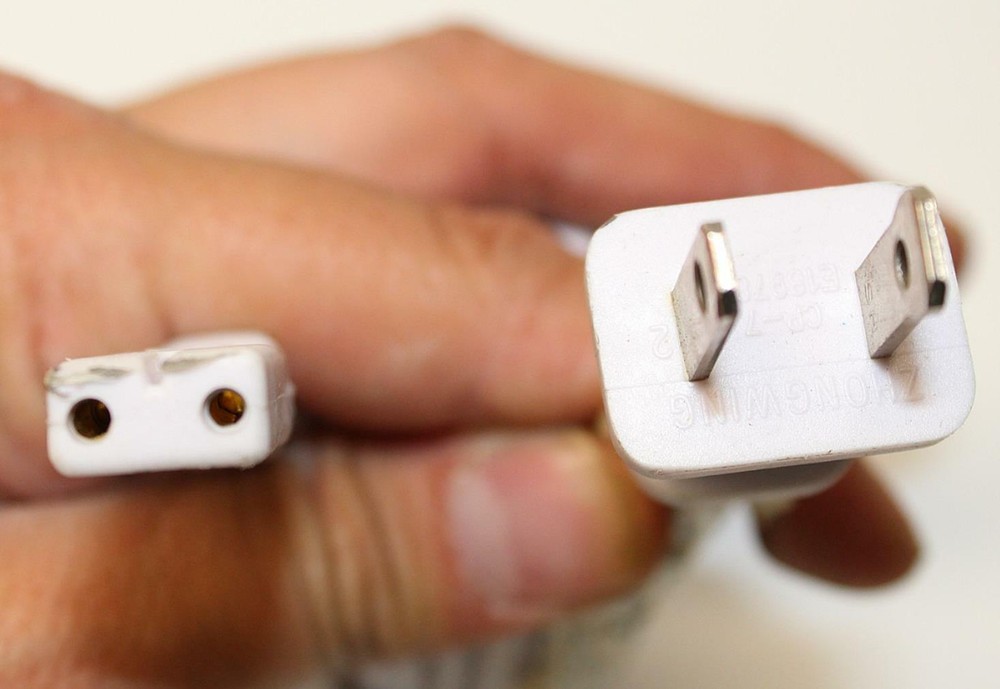 Original Zhongwing CP-7 White Power Cord
