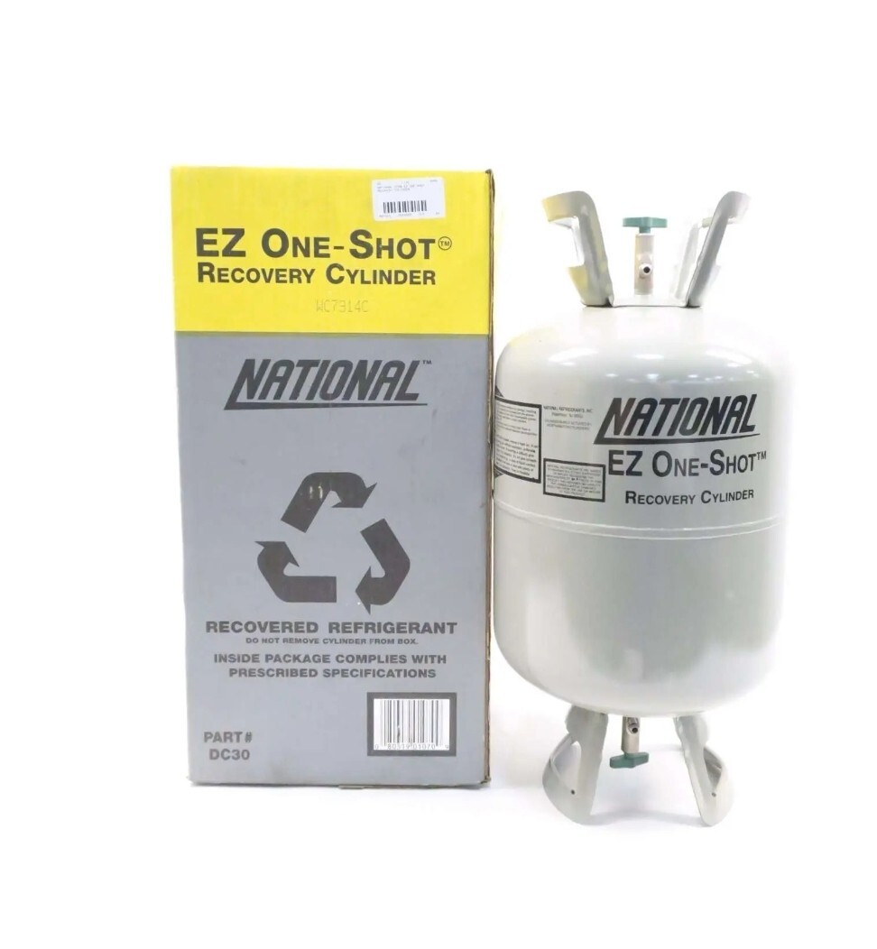 National DC30 EZ One-Shot Recovery Cylinder
