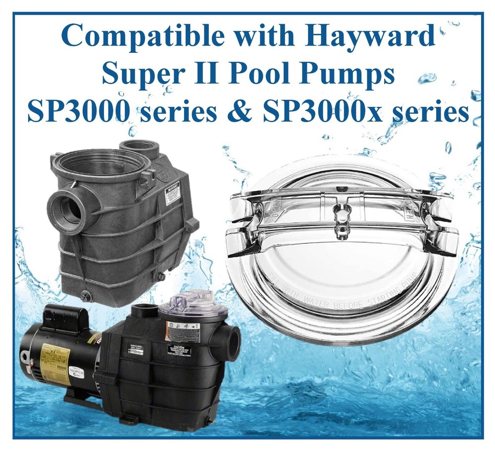 New Pool Pump Replacement Thread Lid For Hayward Super II 2 SPX3100D